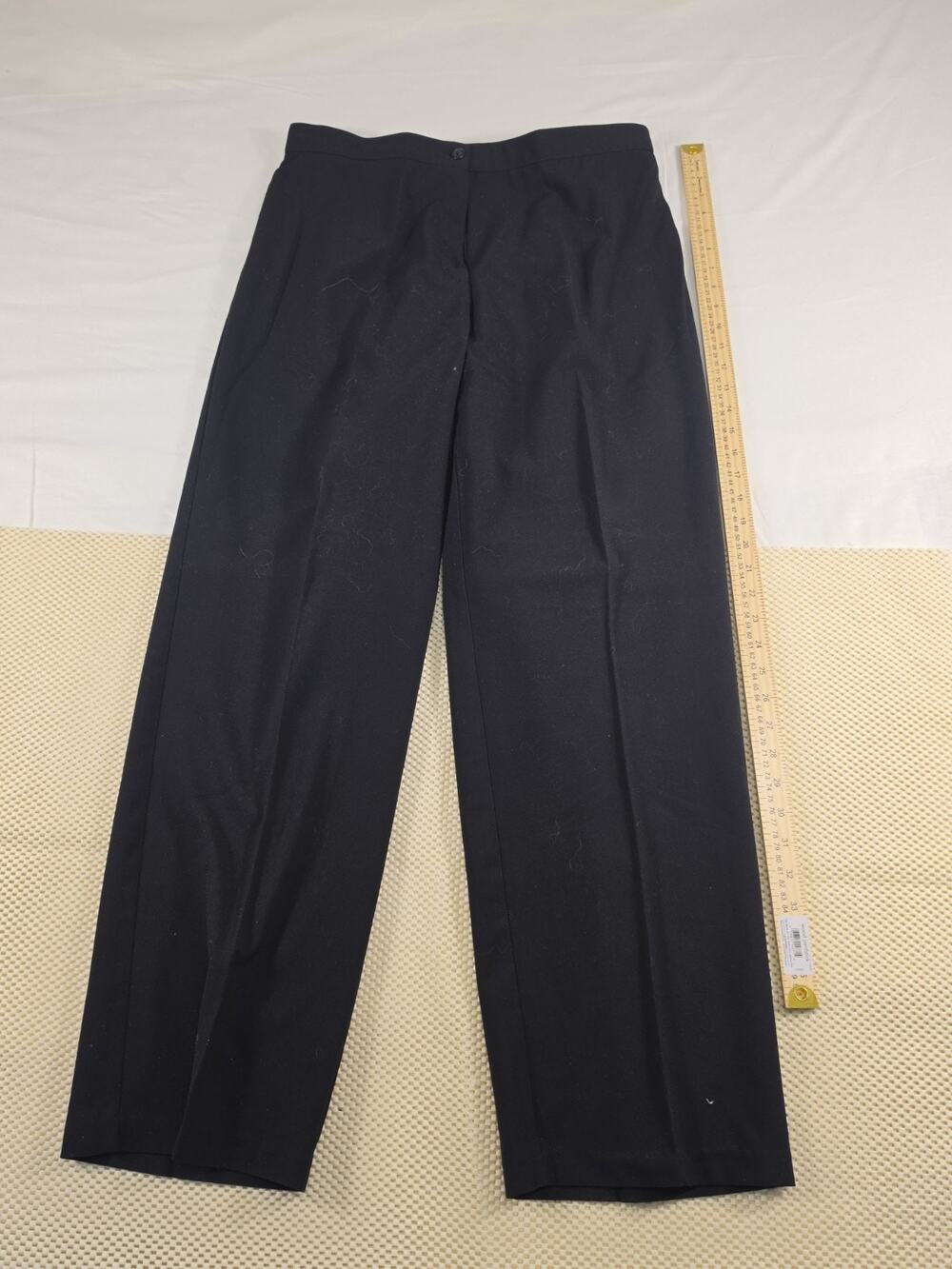 Briggs New York Womens Black Pants Size 14